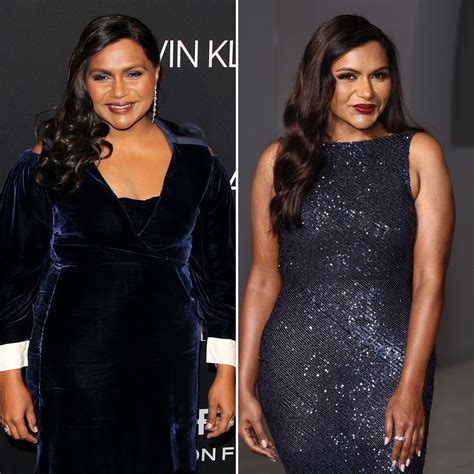 before mindy kaling weight loss|Mindy Kaling’s Transformation Photos: See Her。